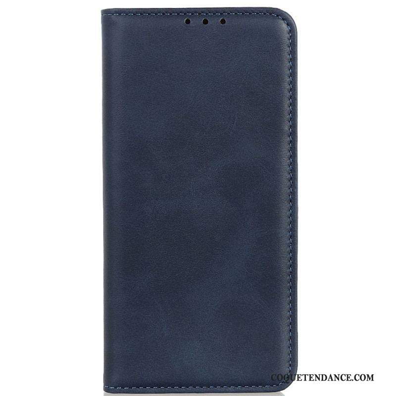 Flip Cover Samsung Galaxy M13 5G Cuir Fendu