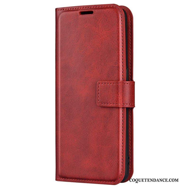 Flip Cover Samsung Galaxy M52 5G Cuir Élégant