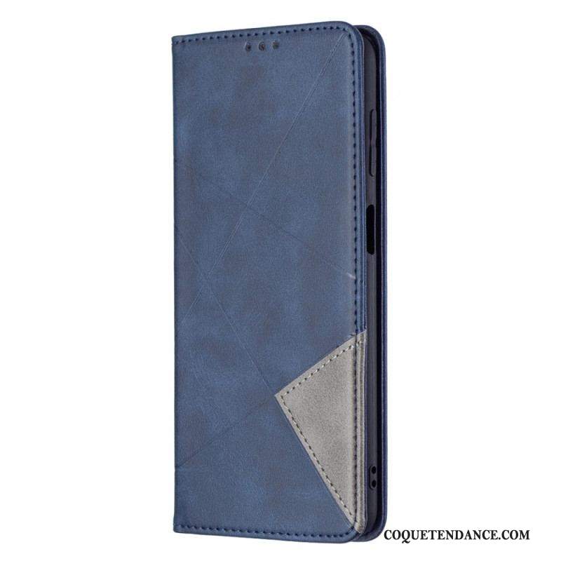 Flip Cover Samsung Galaxy M52 5G Simili Cuir Pattern