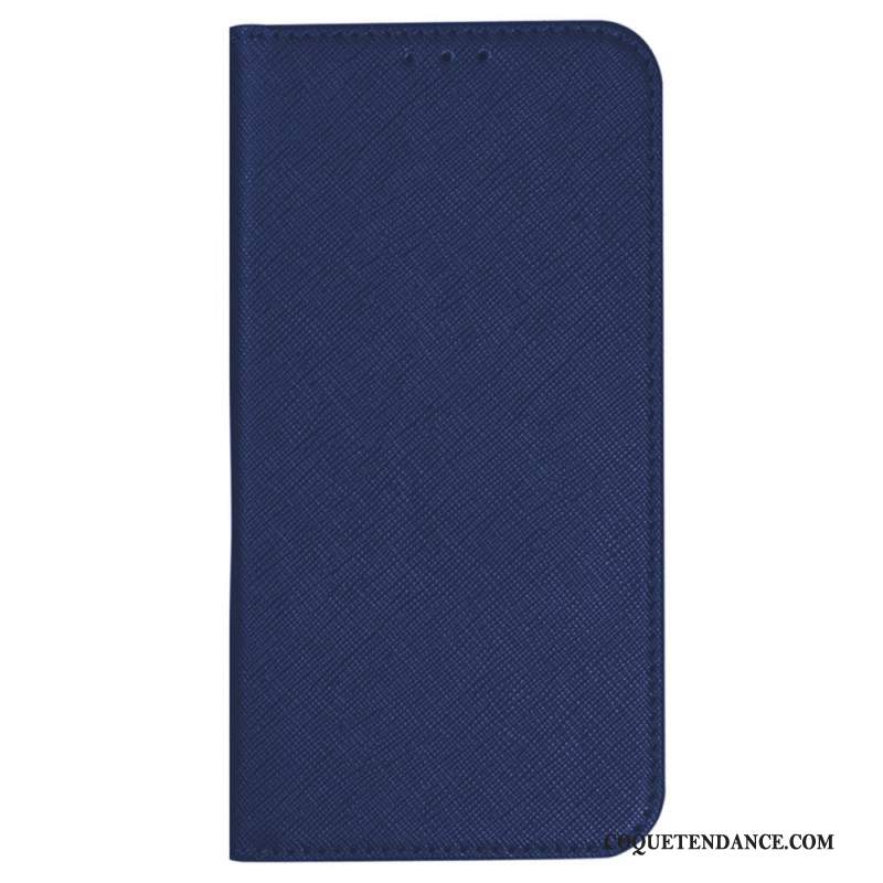 Flip Cover Samsung Galaxy M55 5G Texture Croisée