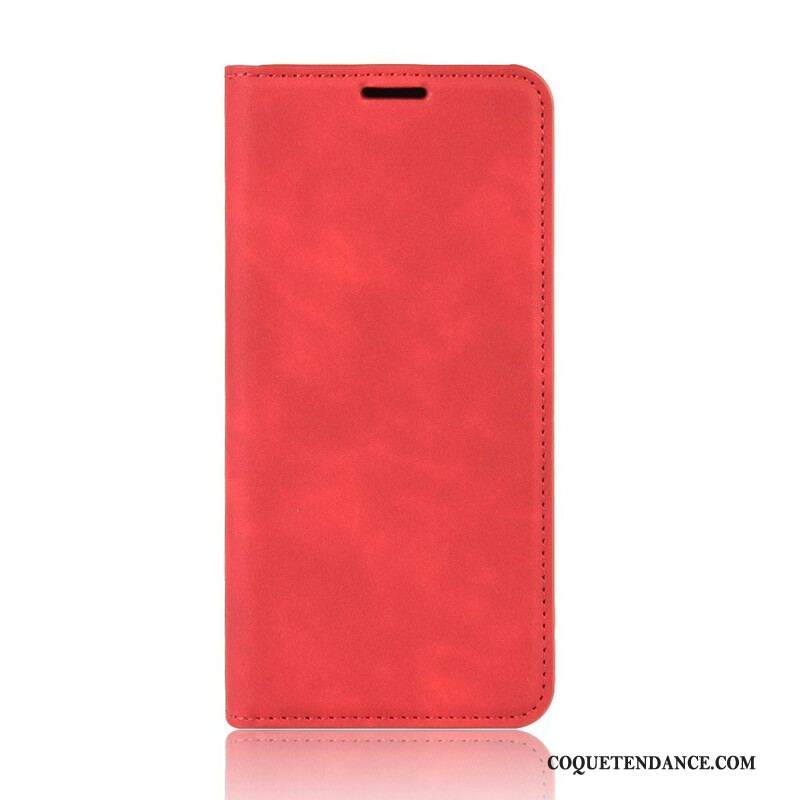 Flip Cover Samsung Galaxy S20 FE Effet Cuir Douceur