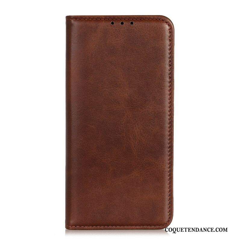 Flip Cover Samsung Galaxy S21 5G Cuir Fendu