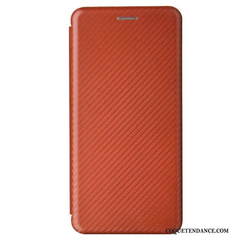 Flip Cover Samsung Galaxy S21 5G Fibre Carbone