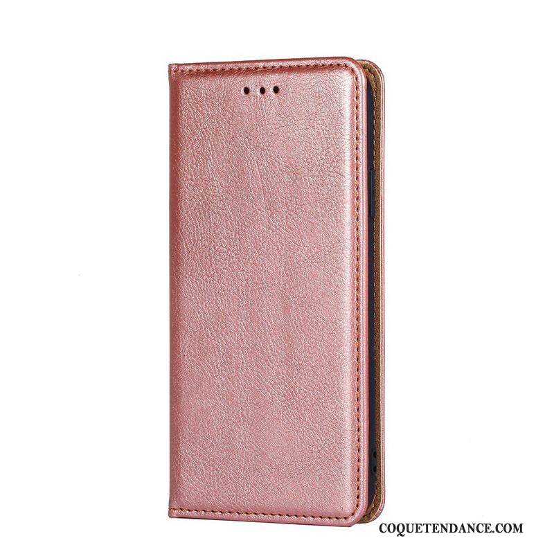 Flip Cover Samsung Galaxy S21 5G Style Cuir Classique