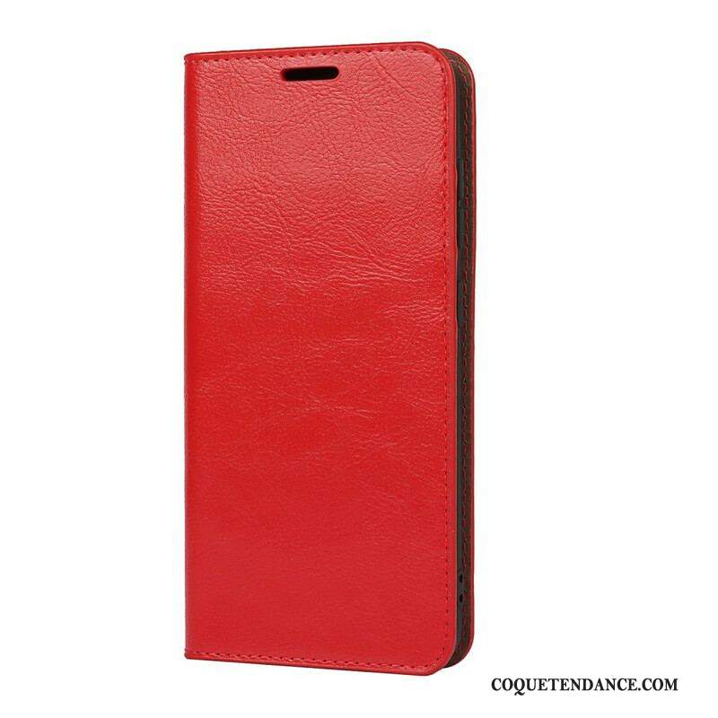 Flip Cover Samsung Galaxy S21 FE Cuir Véritable