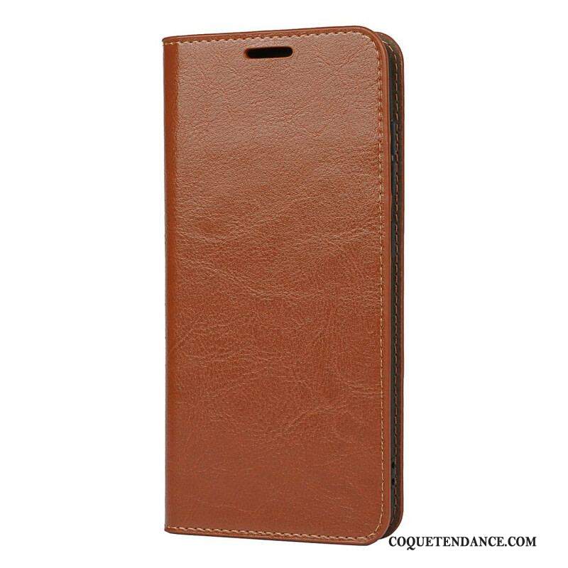 Flip Cover Samsung Galaxy S21 FE Cuir Véritable