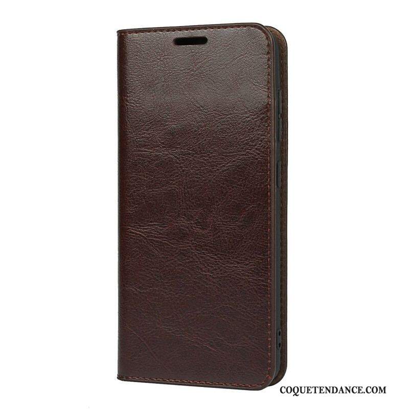 Flip Cover Samsung Galaxy S21 FE Cuir Véritable