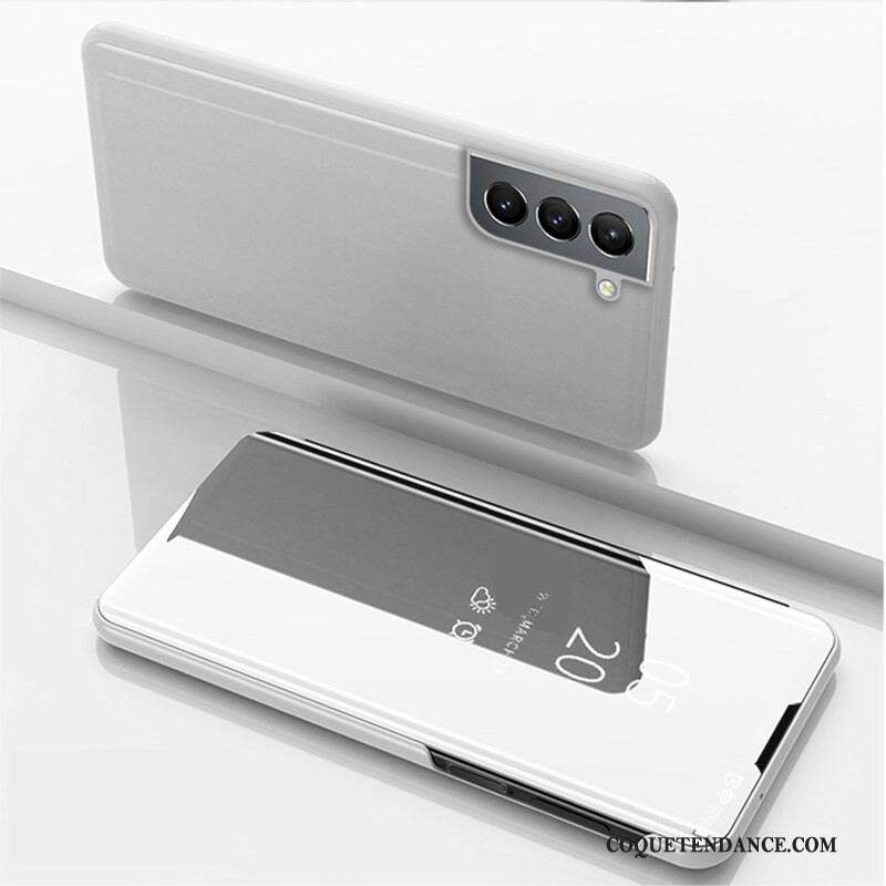 Flip Cover Samsung Galaxy S21 FE Miroir