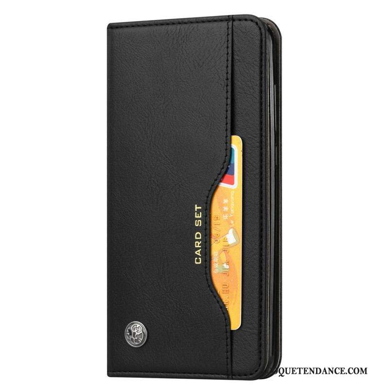 Flip Cover Samsung Galaxy S21 FE Simili Cuir Porte-Cartes