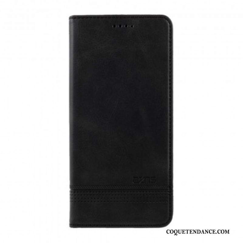 Flip Cover Samsung Galaxy S21 Plus 5G Style Cuir AZNS