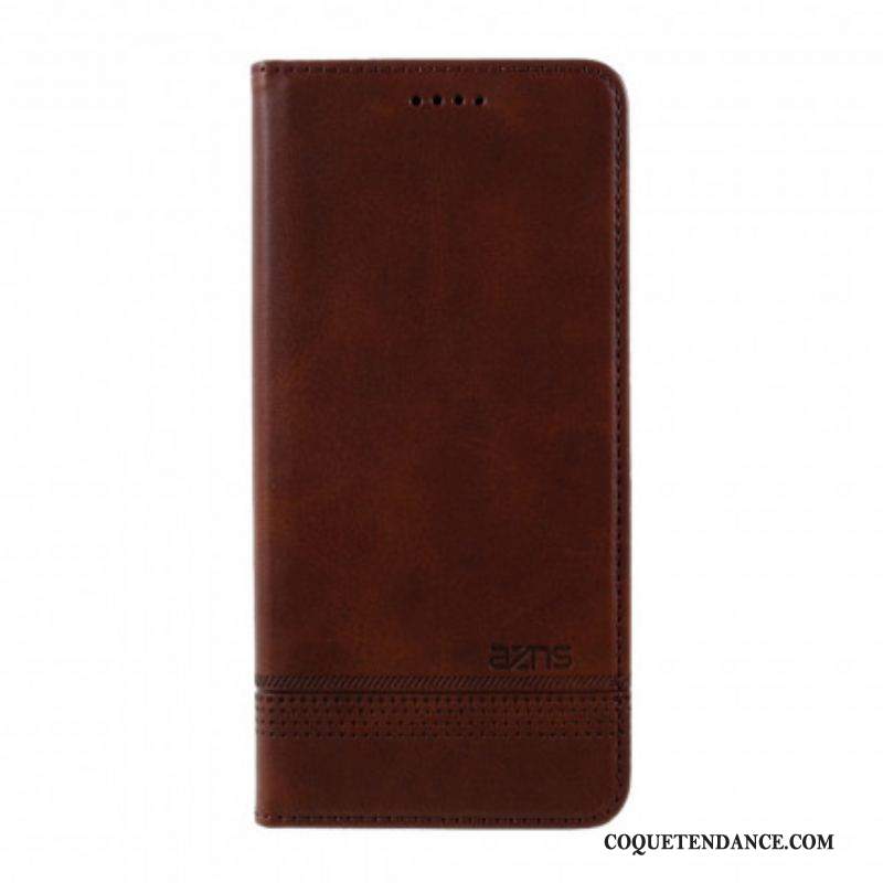 Flip Cover Samsung Galaxy S21 Plus 5G Style Cuir AZNS