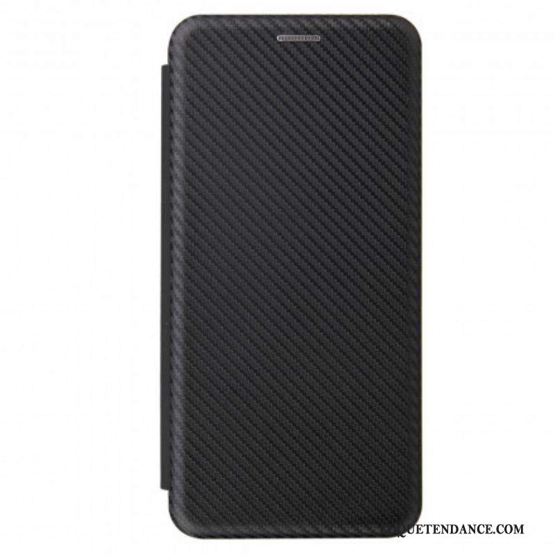 Flip Cover Samsung Galaxy S21 Ultra 5G Fibre Carbone