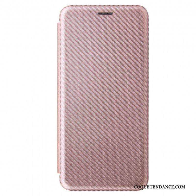 Flip Cover Samsung Galaxy S21 Ultra 5G Fibre Carbone