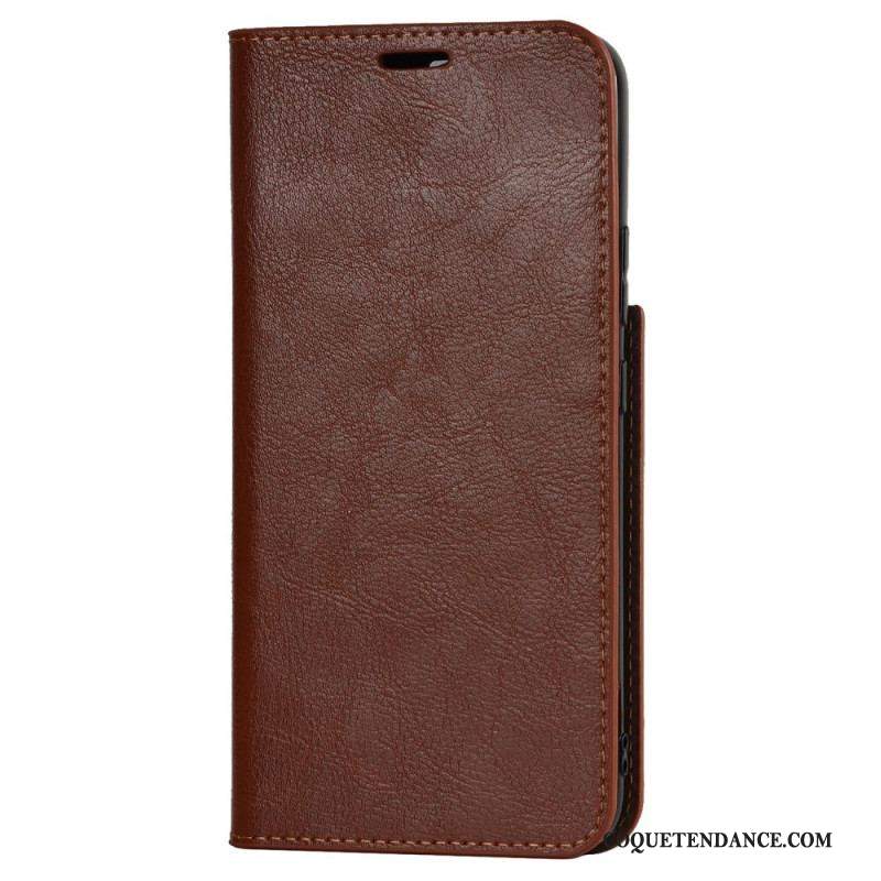 Flip Cover Samsung Galaxy S22 5G Cuir Véritable