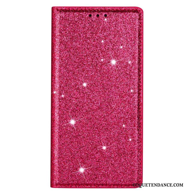 Flip Cover Samsung Galaxy S22 Plus 5G Style Paillettes