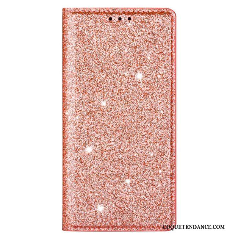 Flip Cover Samsung Galaxy S22 Plus 5G Style Paillettes