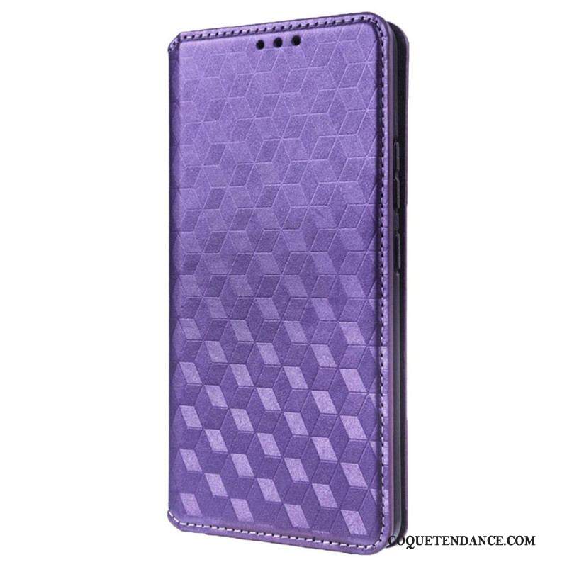 Flip Cover Samsung Galaxy S23 5G Motif 3D