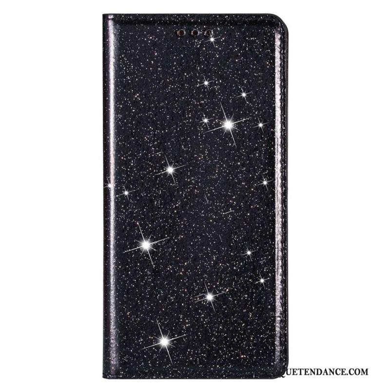 Flip Cover Samsung Galaxy S23 5G Style Paillettes