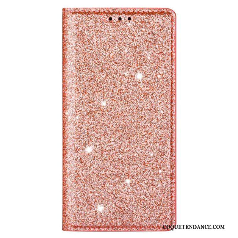 Flip Cover Samsung Galaxy S23 Plus 5G Style Paillettes