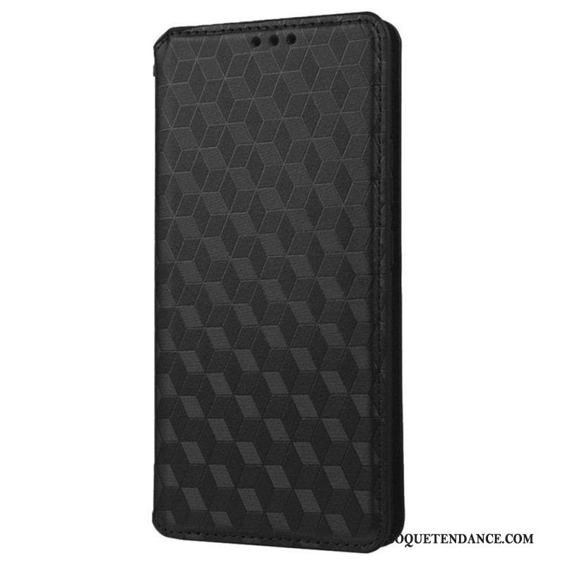 Flip Cover Samsung Galaxy S23 Ultra 5G Motif 3D