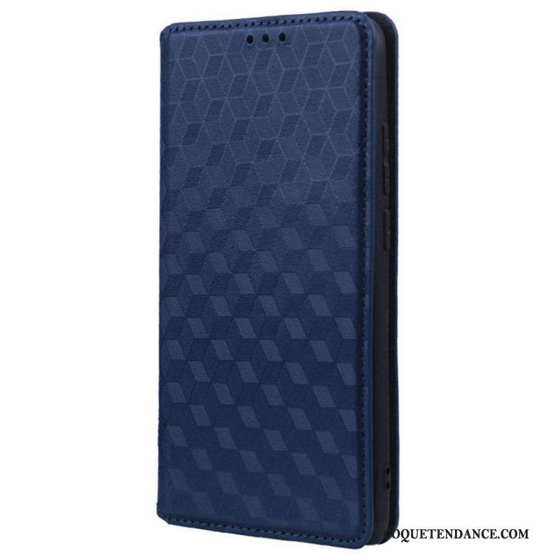 Flip Cover Samsung Galaxy S23 Ultra 5G Motif 3D