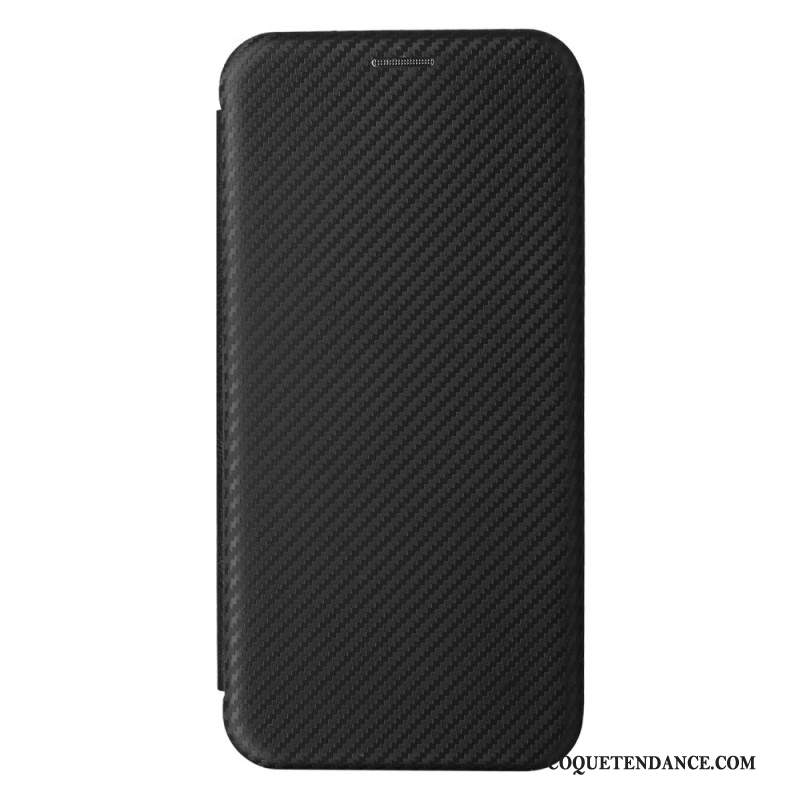 Flip Cover Samsung Galaxy S24 5G Fibre Carbone