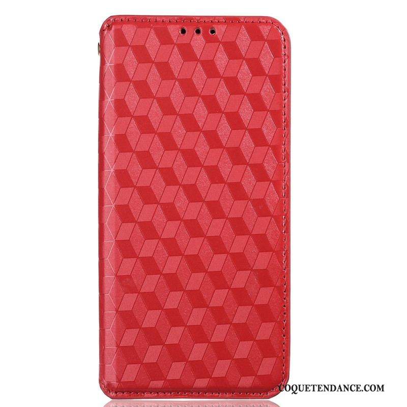 Flip Cover Sony Xperia 10 IV Cubes 3D