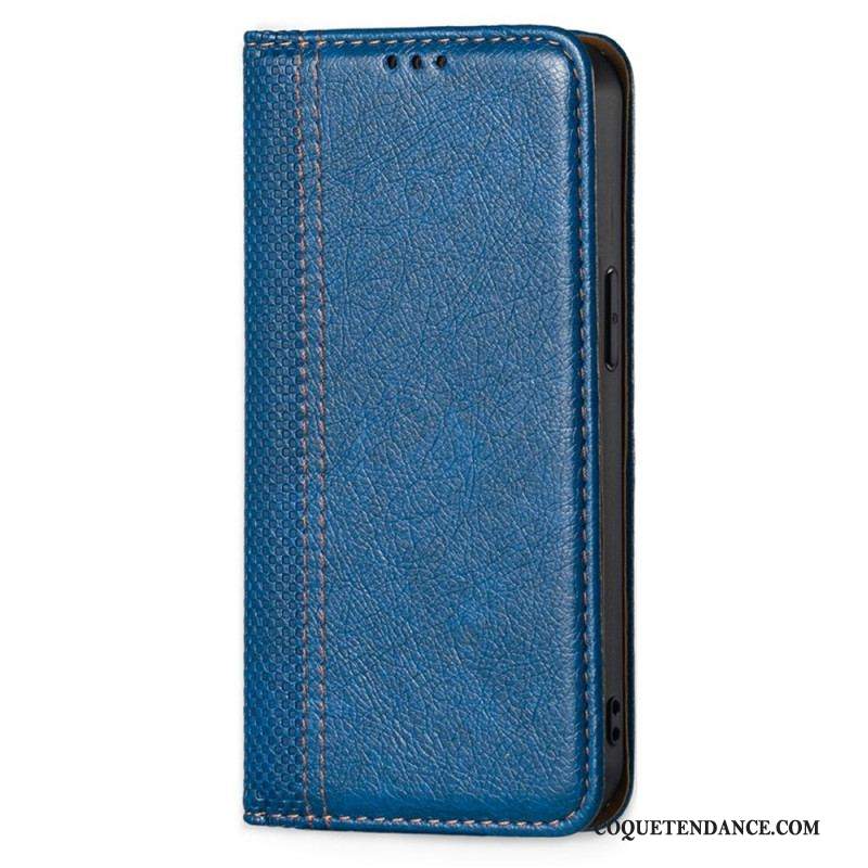 Flip Cover Sony Xperia 10 IV Simili Cuir Vintage