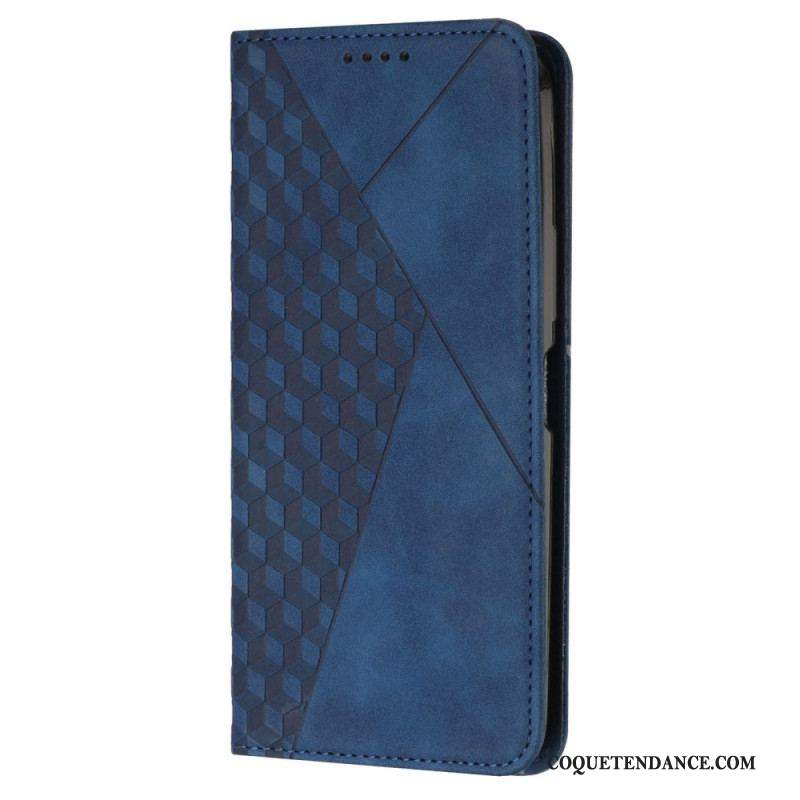 Flip Cover Xiaomi 13 Style Cuir Motif 3D