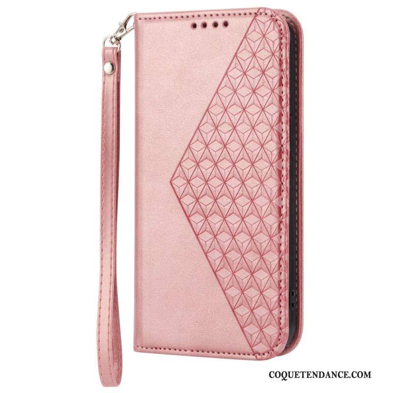 Flip Cover Xiaomi 13 Style Cuir Motif 3D