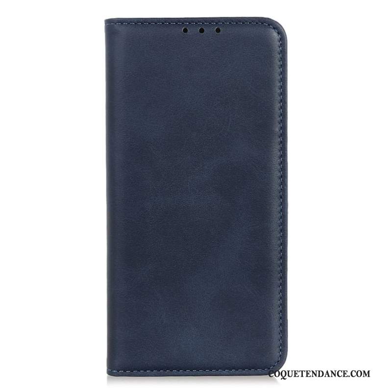 Flip Cover Xiaomi 14 Cuir Fendu