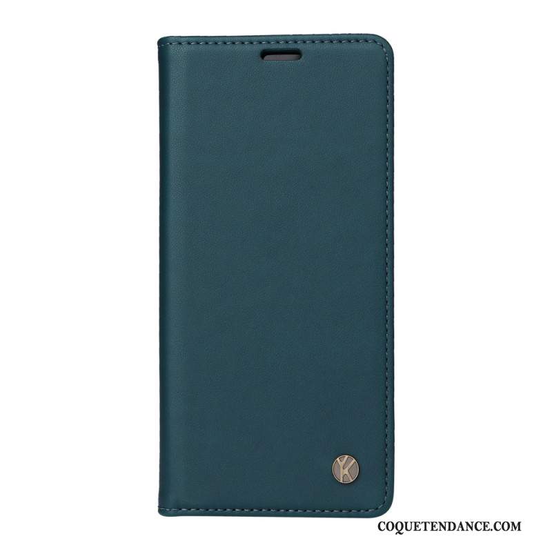 Flip Cover Xiaomi 14 Pro Style Cuir YIKATU