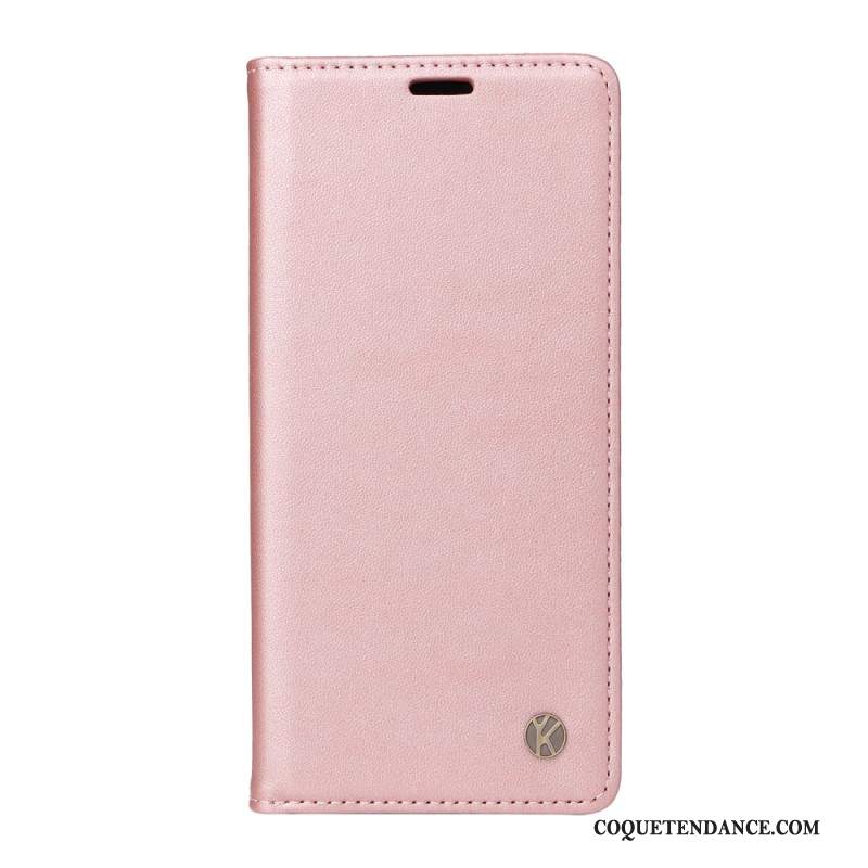 Flip Cover Xiaomi 14 Pro Style Cuir YIKATU