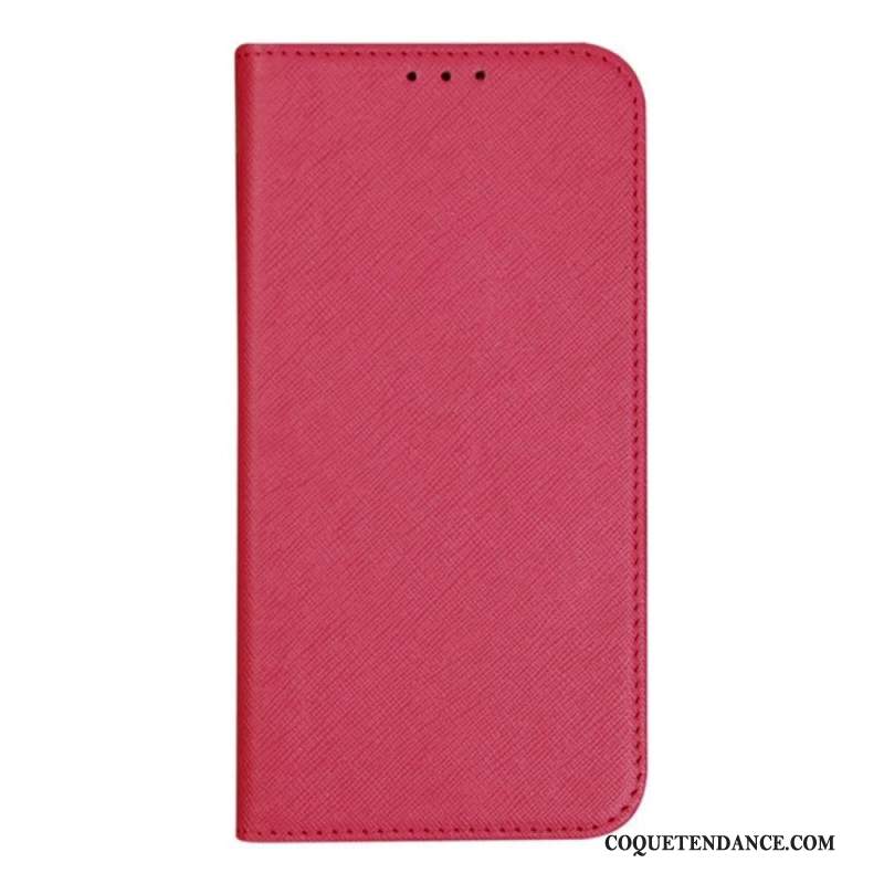 Flip Cover Xiaomi 14 Texture Croisée