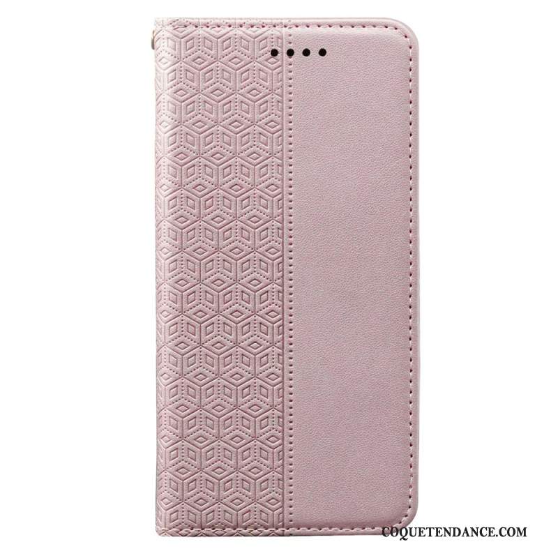 Flip Cover Xiaomi 14T Motif Quadrillé