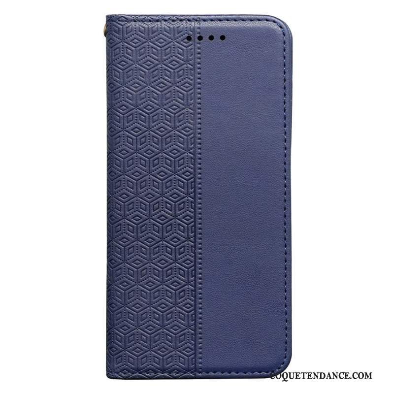 Flip Cover Xiaomi 14T Motif Quadrillé