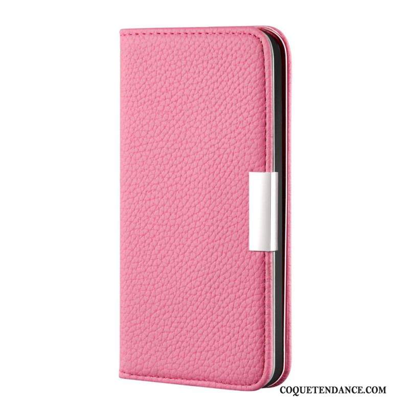 Flip Cover Xiaomi Redmi Note 10 Pro Simili Cuir Litchi Ultra Chic