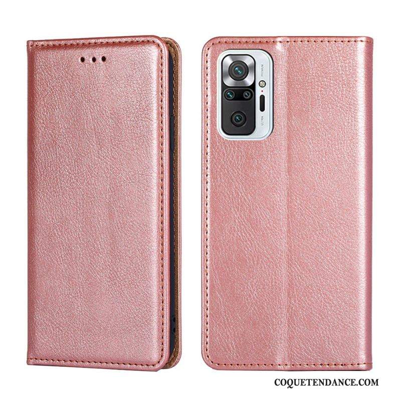 Flip Cover Xiaomi Redmi Note 10 Pro Style Cuir Vintage