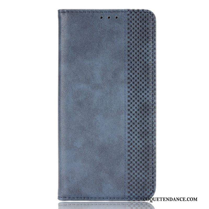 Flip Cover Xiaomi Redmi Note 11 Pro / Note 11 Pro 5G Effet Cuir Vintage Stylisé