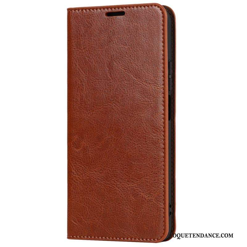 Flip Cover Xiaomi Redmi Note 11 Pro Plus 5G Cuir Véritable