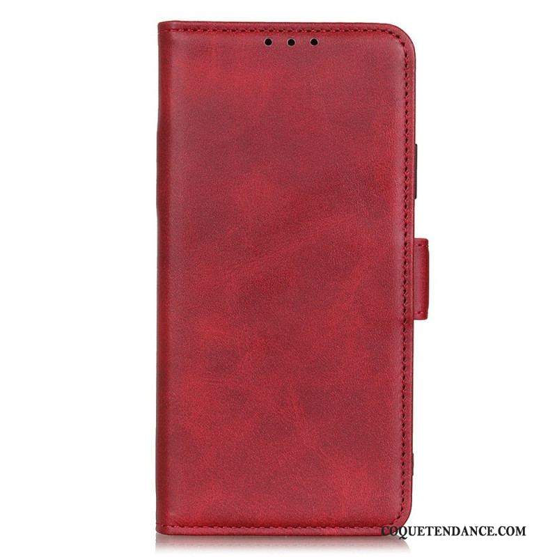 Flip Cover Xiaomi Redmi Note 12 4G Cuir Fendu Élégance