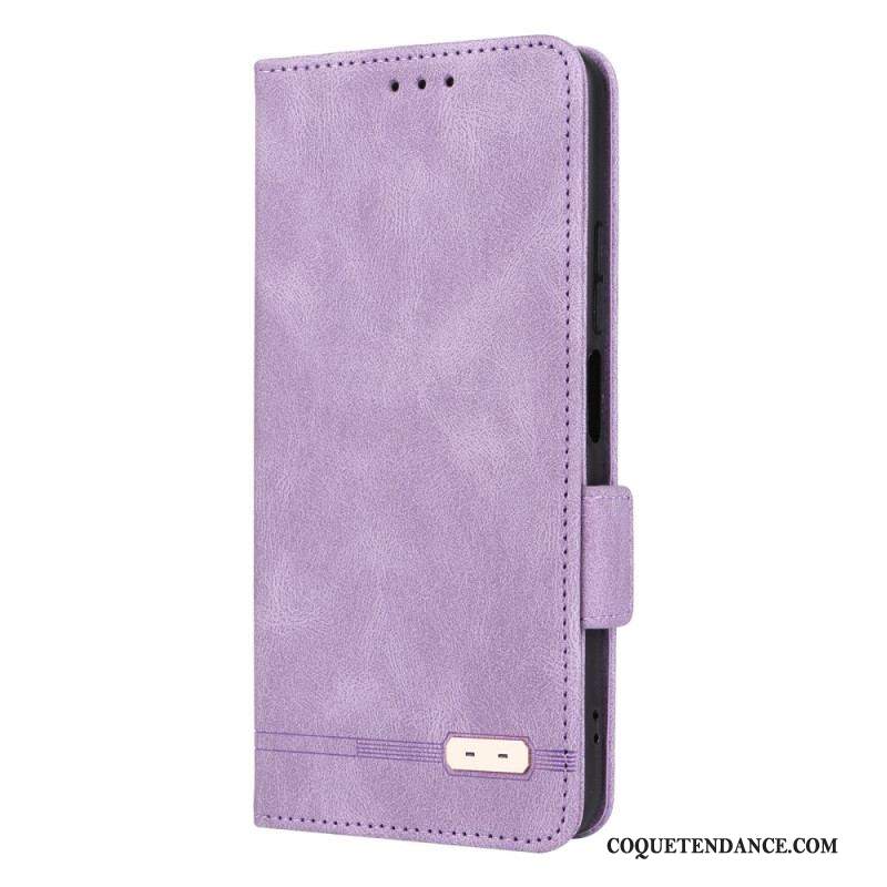 Flip Cover Xiaomi Redmi Note 12 4G Vintage Classique