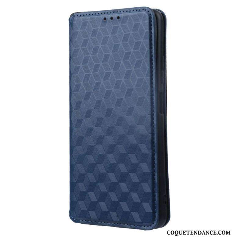 Flip Cover Xiaomi Redmi Note 12/Poco X5 5G Motif 3D