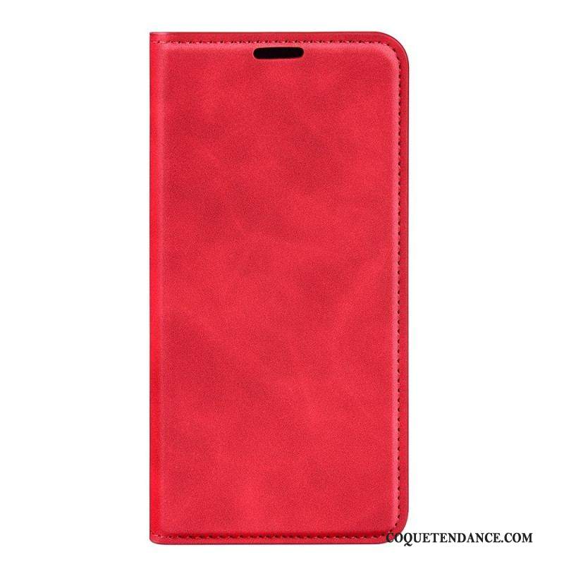 Flip Cover Xiaomi Redmi Note 12/Poco X5 5G Style Cuir