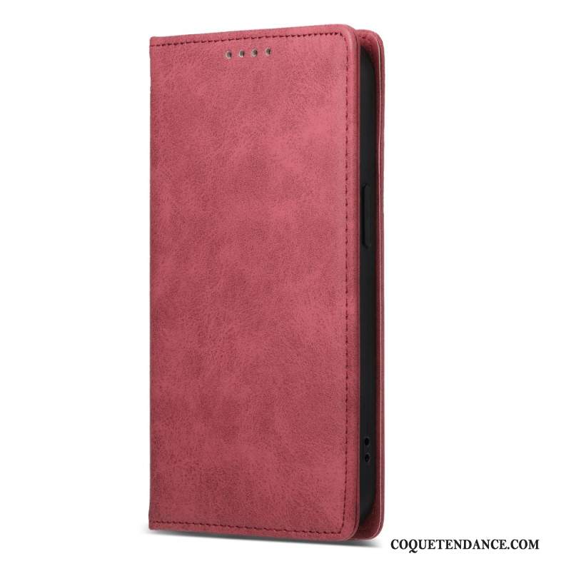 Flip Cover Xiaomi Redmi Note 13 4G Effet Cuir Classique