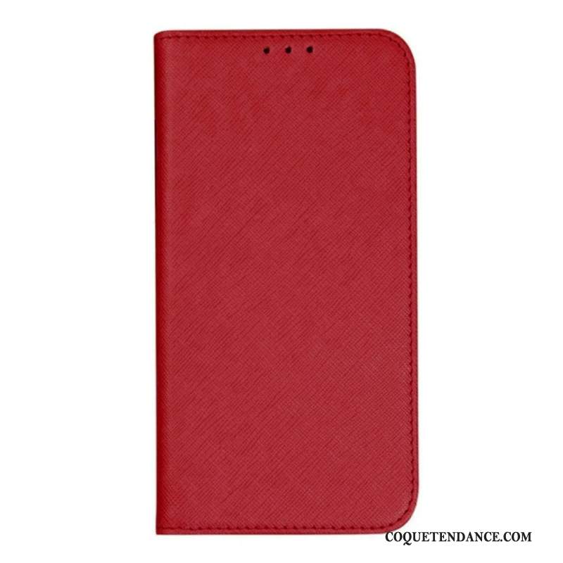 Flip Cover Xiaomi Redmi Note 13 5G Texture Croisée