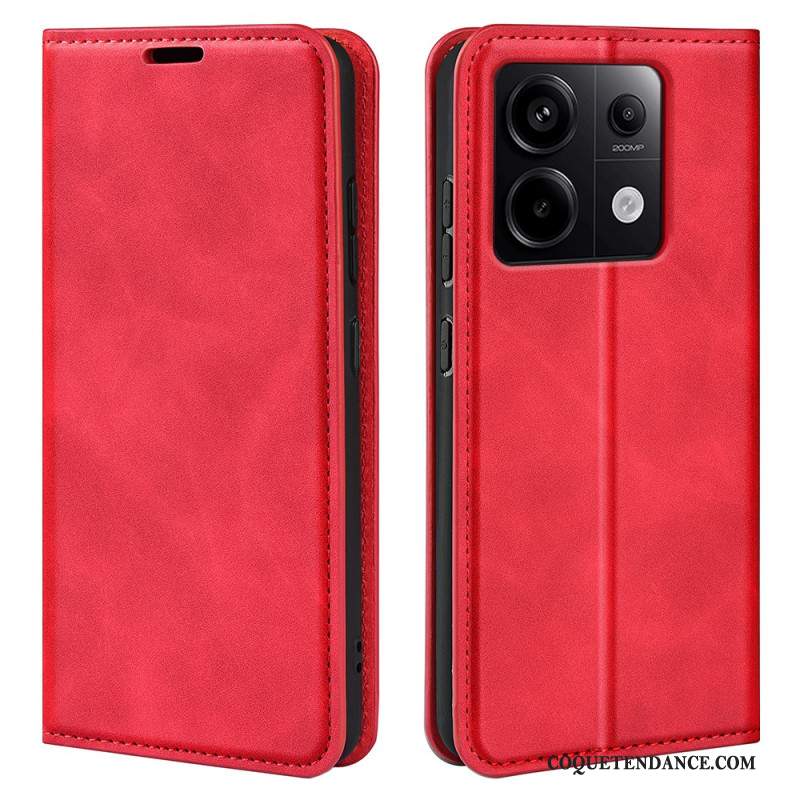 Flip Cover Xiaomi Redmi Note 13 Pro 5G / Poco X6 5G Style Cuir