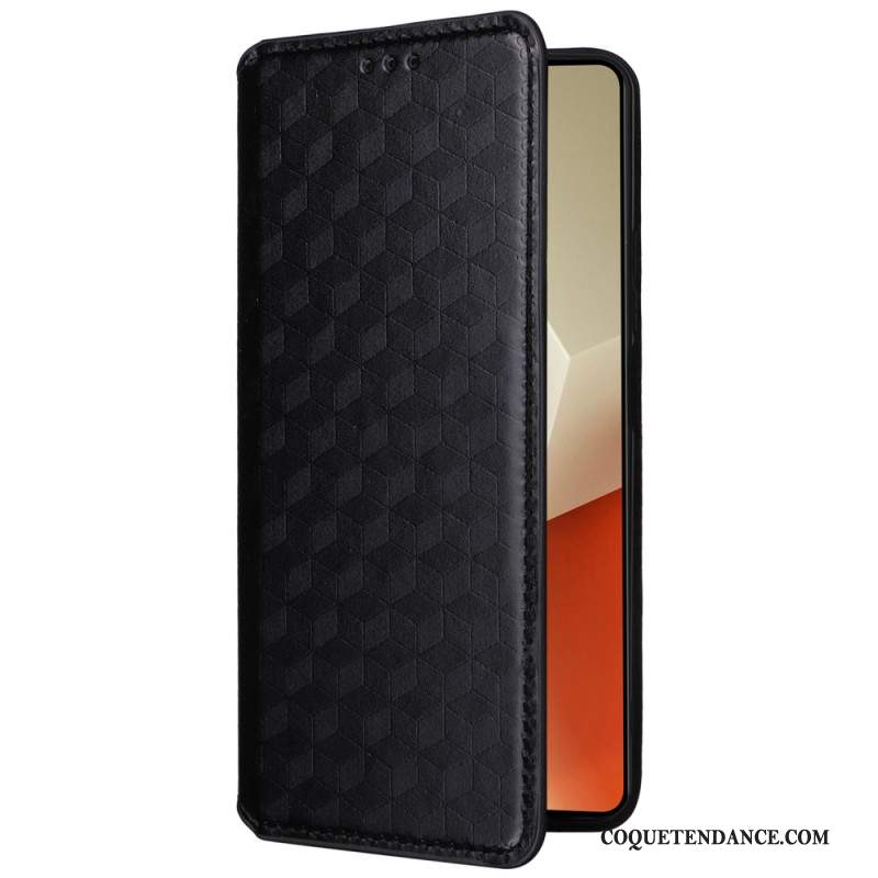 Flip Cover Xiaomi Redmi Note 13 Pro 5G / Poco X6 Cubes 3D