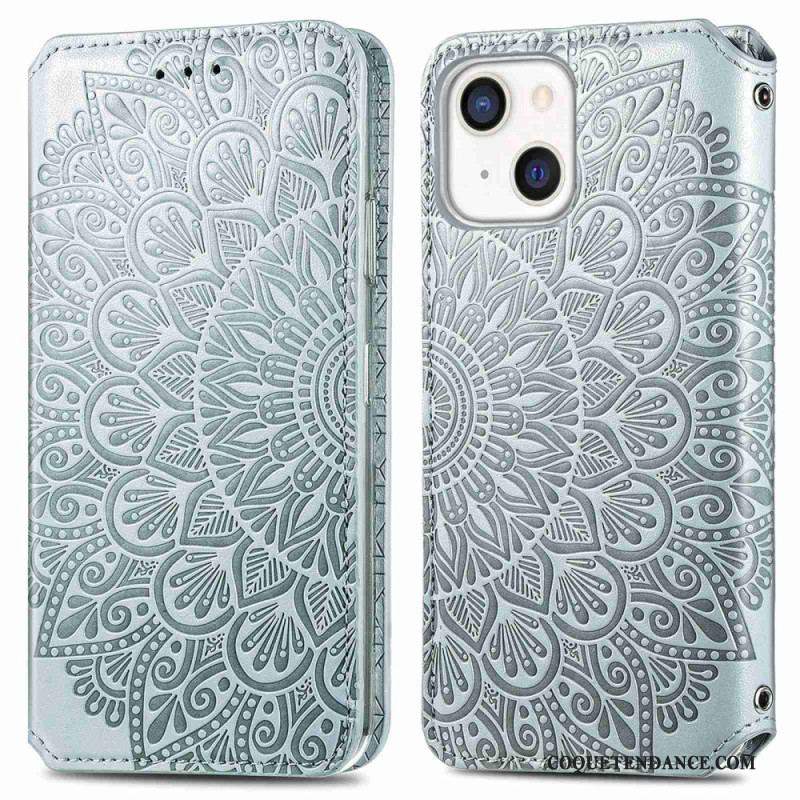 Flip Cover iPhone 14 Plus Mandala