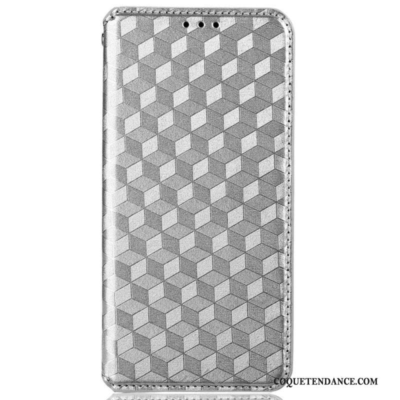 Flip Cover iPhone 14 Pro Max Texture 3D